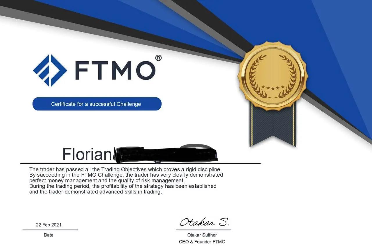 ELALIHOLDING Nachweis – FTMO Flo
