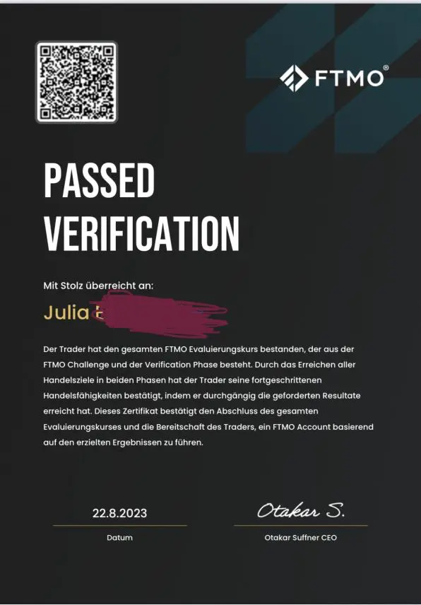 ELALIHOLDING Nachweis – Julia