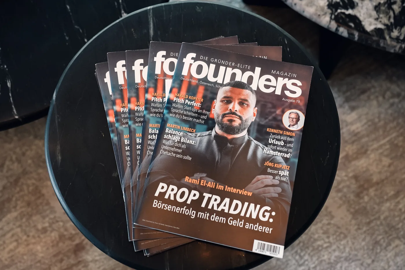 Founders Magazin Titelstory: PROP TRADING mit Rami El-Ali